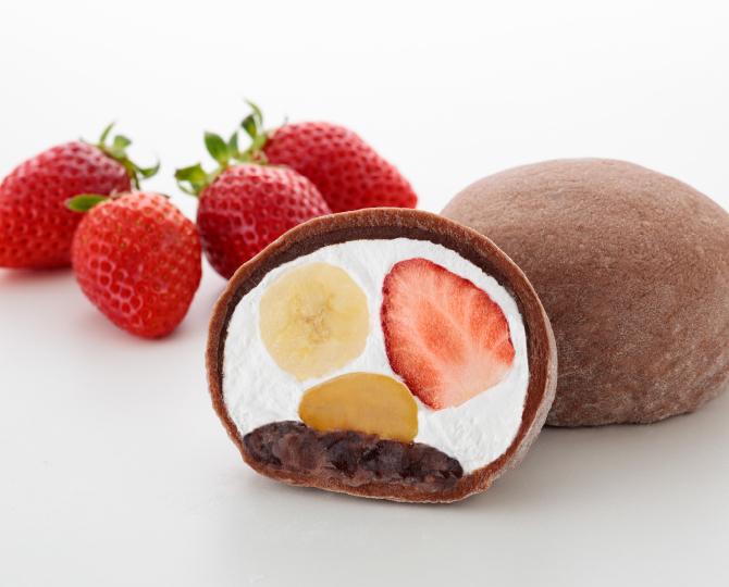 しょこらふるーつ大福